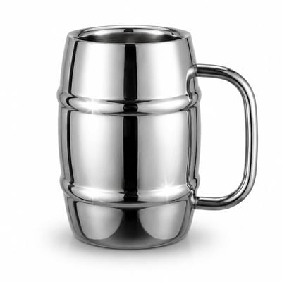 My Green Deal – RVS Bierpul 500 ml – Bierpul – Biermok – RVS Bierglas – Dubbelwandige Bierbeker – Premium 304 RVS – Isolerend & Duurzaam