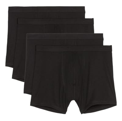 Marc O'Polo Heren lang short / pant 4 pack Iconic Rib Organic Cotton