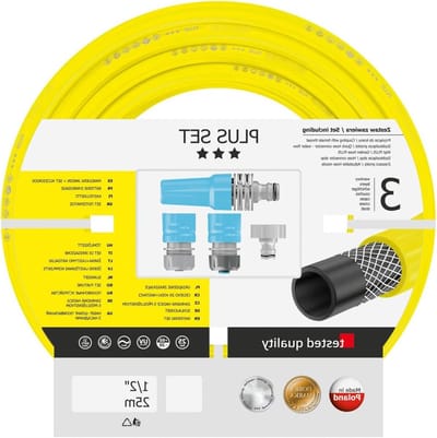Tuinslang Set - Waterslang - Tuin Bewateren - Anti-algen Anti-twist - 25 meter - Groen