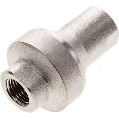 Inline drukregelaar 5 bar/72 psi Messing vernikkeld G1/4'' 10 l/min