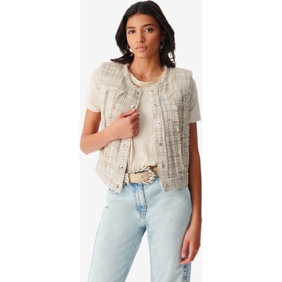 IRO Paris Dilea Mixed Beige Size: 34 | Vests Outlet | Dames | Beige