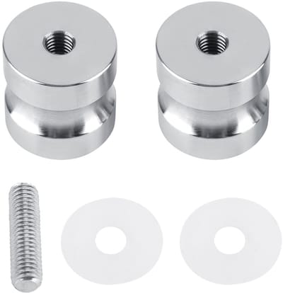 Dailygoods- Deurgreep Roestvrij Staal - Douchedeur Handgreep - Badkamer Deurknop - Glazen Deur - Eenvoudig te Installeren - Geschikt voor Deurdikte 12-18 mm - Deurklink