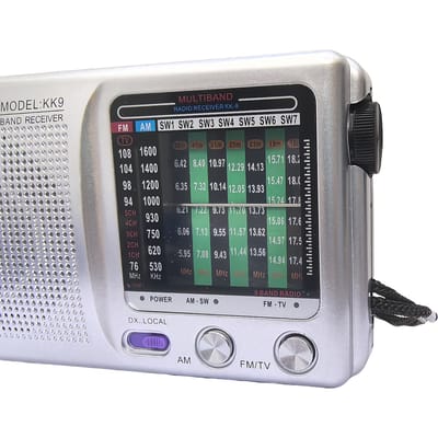 Livé® Draagbare Hoofdtelefoon Radio – Multi-band – Lichtgewicht Design
