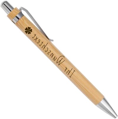 Gepersonaliseerde Balpen - Cadeau Pen - Schrijven Cadeau - Met Gravure - 140 mm - Blauw