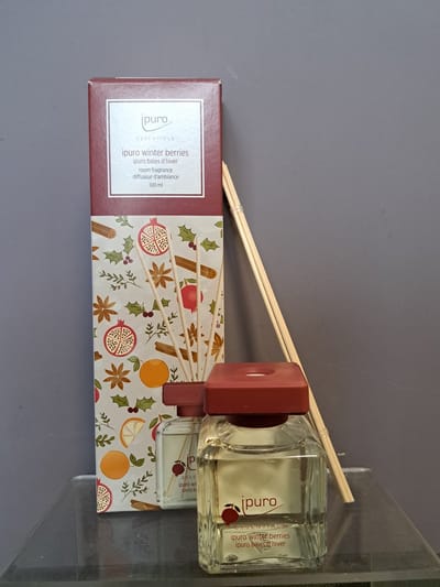 ipuro winter berries - kruidnagel - oranjebloesem - geurstokjes
