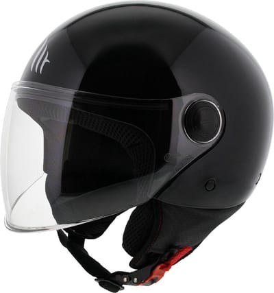 Helm MT Street Solid glans zwart maat XS