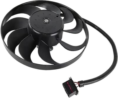 Radiateurventilator - Koelsysteem onderdeel - Motor koelen - Efficiënte koeling - 3 kg - Zwart