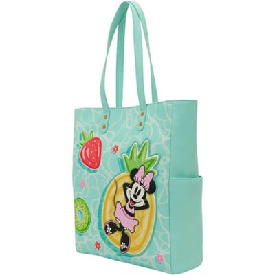 Mickey & Minnie Mouse - Disney Handtas - Loungefly - Mickey & Minnie Beach Fun - meerkleurig
