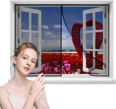 Plissé Horraamhor Zelfklevend Universeel 60x200cm Eenvoudig te Monteren
