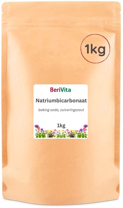 Baking Soda 1kg - Natriumbicarbonaat - Zuiveringszout - Zuiver & Onbewerkt - Non-Food
