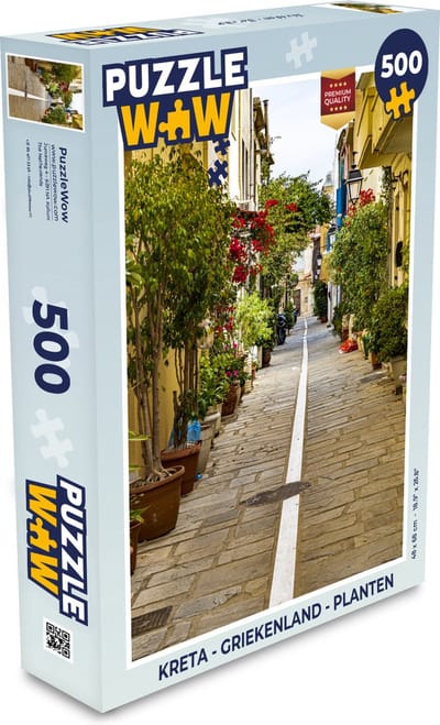 Puzzel Kreta - Griekenland - Planten - Legpuzzel - Puzzel 500 stukjes