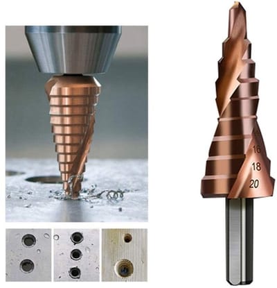 Memory Boor - Cobalt Boor - Duurzaam en efficiënt - 4-20 mm - Spiral Groove Boor - Voor metaalbewerking - DC17A