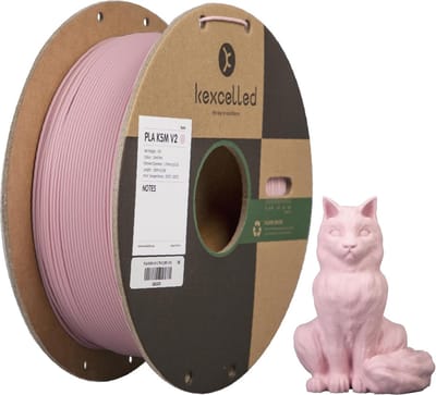 Kexcelled PLA Mat Koraal Roze/Matte Coral Pink 1kg 3D Printer filament