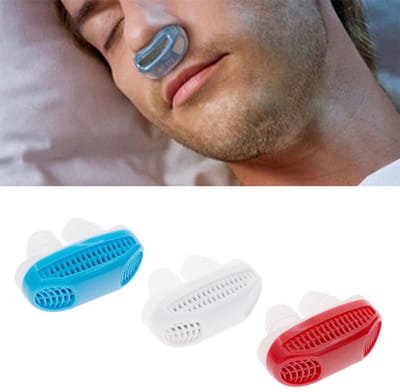 Driedelige anti-snurk set: neusclip + neusspreider + 2-in-1 apparaat-Belle's product