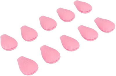 Dailygoods- Make-upborstelhoes 10 Stuks - Roze Siliconen - Stofdicht - Flexibele Beschermkap - Duurzaam - Gebruiksvriendelijk - Borstelbescherming