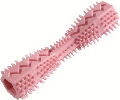 Livano Honden Speelgoed - Hond - Speelgoed - Dog Toy - Hondentandenborstel - Roze