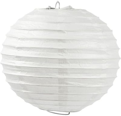 Creativ Company Rice Papier Lamp Wit 35cm