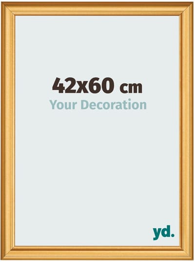 Your Decoration - Fotolijst 42x60 cm - MDF - Goud Mat - Lazio