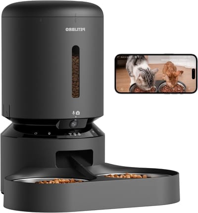 Automatische Kattenvoerautomaten met 1080P Camera en Wifi