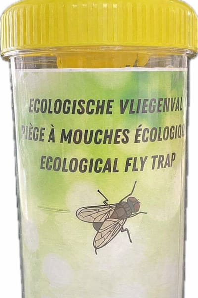 VLIEGENVAL 2 stuks - ecologisch - met lokstof