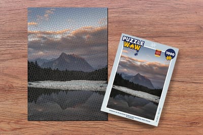 Puzzel Uitzicht op de Julische Alpen in het Nationaal park Triglav in Slovenië - Legpuzzel - Puzzel 1000 stukjes volwassenen