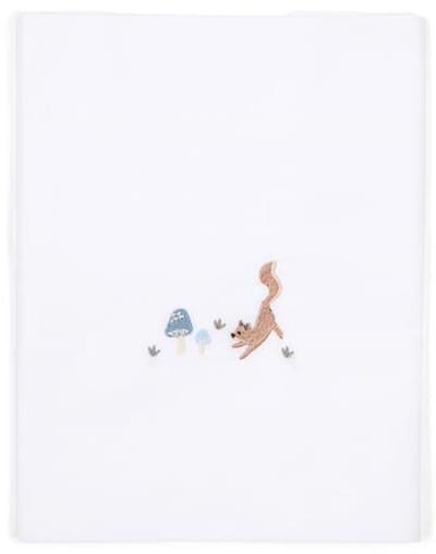 Wieglaken - Wit - Forest Friends