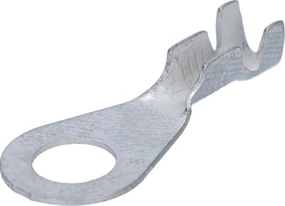 10 stuks KKS2,5-M6-12 klauwkabelschoen ringvorm 1,5-2,5 mm² M6 messing vertind
