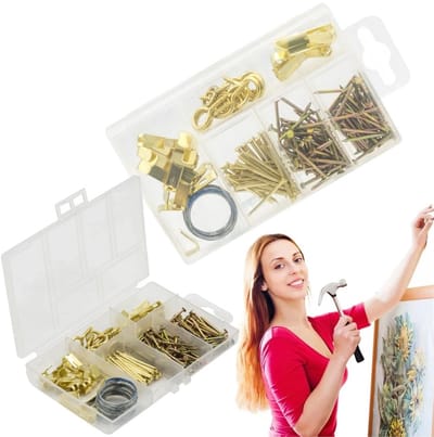 Keep it Handy - Ophangset - Gouden Haken - 172 stuks - Metaal