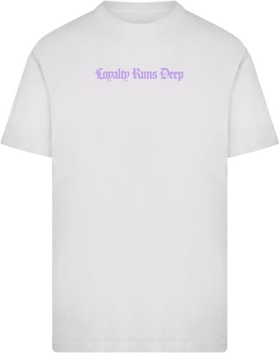 Mister Tee - Loyalty Runs Deep Heren Tshirt - XS - Wit