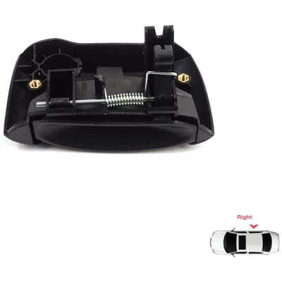 EDP1558-2 Rechter Schuifdeur Buiten Openingshandgreep Zwart voor Renault Kangoo KC Express FC Nissan Kubistar MK1 X76 8200107372