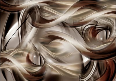 Fotobehangkoning - Behang - Vliesbehang - Fotobehang - Brown Revelry - Luxe Slingers - 300 x 210 cm