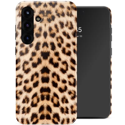 Selencia Hoesje - Geschikt voor Samsung Galaxy S25 Plus - Backcover - Wild Leo