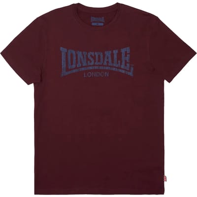 Lonsdale T-shirt met logo Kai 111132
