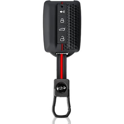 Étui en Silicone pour Clé de Voiture Housse Complète Pour Great Wall Gwm Wey Tank 300 500 Tank300 Tank500 Porte-Protection pour Clé à Distance black