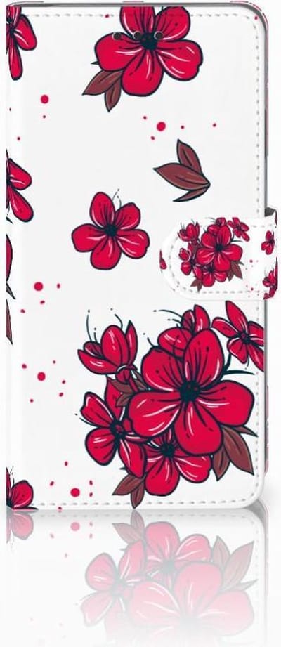 Apple iPhone Xs Max Hoesje Blossom Red