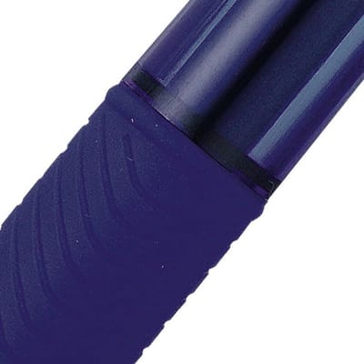 SnelShoppen - Gel Roller Pen 0,7 mm Marineblauw - Drukmechanisme, Navulbaar, Sneldrogende Inkt voor Rechts- en Linkshandigen - Perfect voor School, Ka