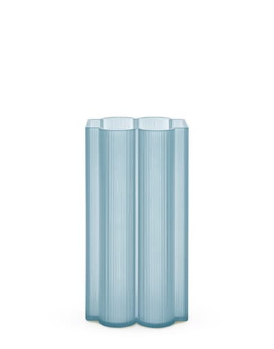 Kartell Okra vaas - lichtblauw - hoog