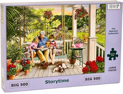 House of Puzzles legpuzzel Storytime 500 XL stukjes nostalgie.