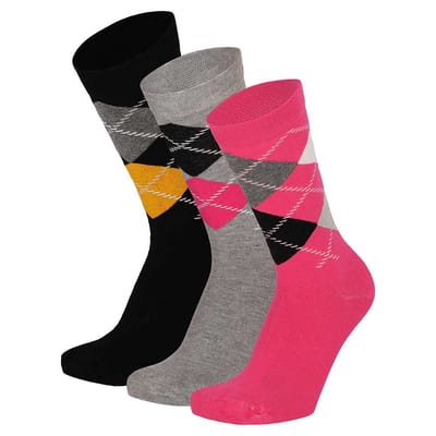 Apollo - Modal fashion sokken dames - Multi Roze - Maat 35/38 - Sokken dames - Sokken - Hogwaardige kwaliteit - Dames sokken roze - Luxe uitstraling