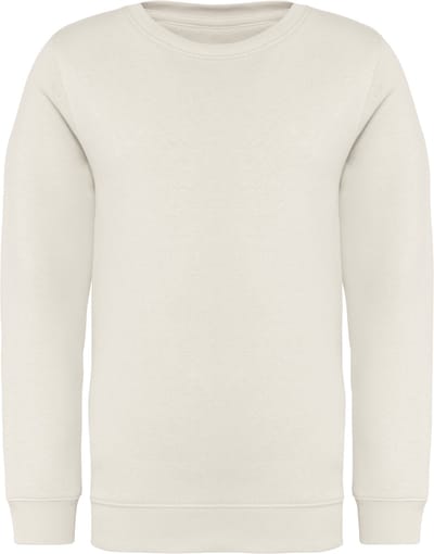 Native Spirit Ecologische kindersweater met ronde hals NS403 - Ivory - 4/6 years (4/6 ans)