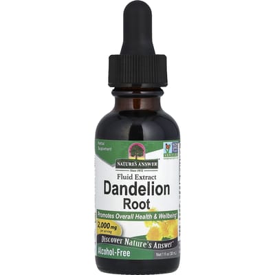 Nature'S Answer, Vloeibaar Extract, Paardenbloemwortel, Alcoholvrij, 2.000Mg, 30Ml(1 fl oz)