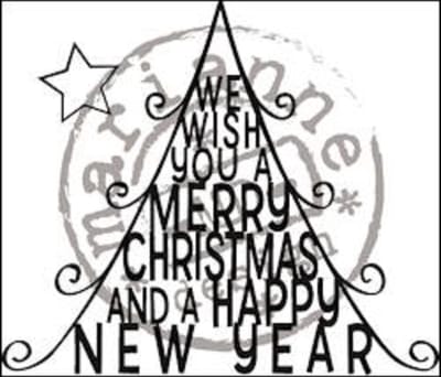 Mariane Design - Stempel - Quilling - FG 2463 christmas tree