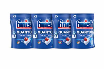 Finish Powerball - Quantum Infinity Shine - Vaatwastabletten - Glasbescherming - 332 Capsules - Voordeelverpakking