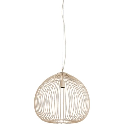 Light & Living Hanglamp Rilana - Beige - Ø45cm - Modern - Hanglampen Eetkamer, Slaapkamer, Woonkamer