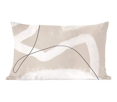 Sierkussens - Kussentjes Woonkamer - 50x30 cm - Lijn - Abstract - - Design