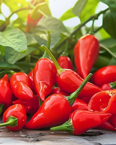Peper Biquinho Zaden Capsicum Chinense Eenjarig