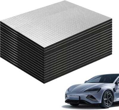 15x Dempmatten 250x180mm Zelfklevend Geluidsisolatie Auto Vochtbestendig