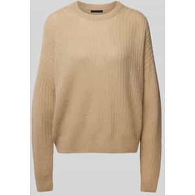 Gebreide pullover van alpacamix, model 'DOANIE'