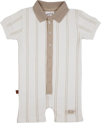 Frogs and Dogs - Onesie Piqué Stripes - - Maat 68 -