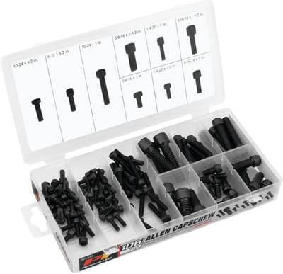 Inbusschroeven Assortiment Set met Dop en Koffer - 106 Delen